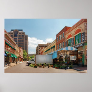 Stad - Roanoke, VA - The City Market Poster