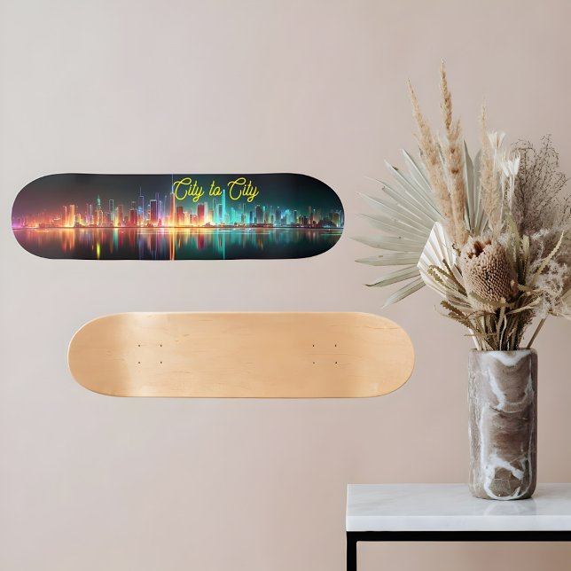 Stad till Stad  Mini Skateboard Bräda 18,5 Cm (Skapare uppladdad)