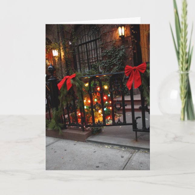 Stad Yule Helgkort (Framsida)