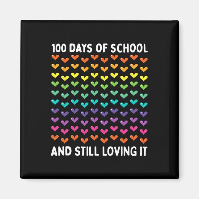 Städa 100 dagar i skolan och lyssna på den magnet (Framsidan)