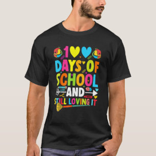 Städa 100 dagar i skolan och lyssna på den t shirt