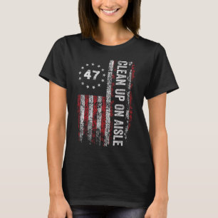 Städa Upp I Gang 47 Riksrätt 47 Anti Trump 86 47 8 T Shirt
