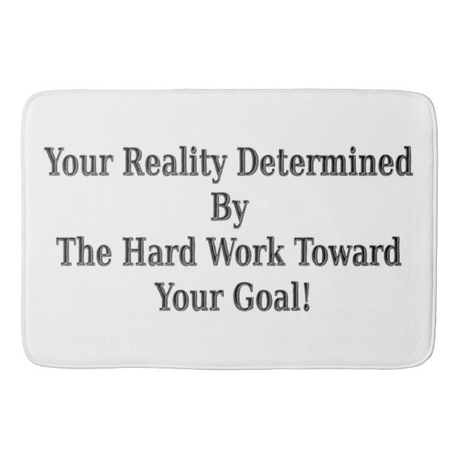 Städa ut din verklighetsdesign för dig! Trävägg Badrumsmatta (Framsidan)