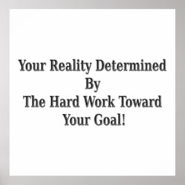 Städa ut din verklighetsdesign för dig! Trävägg Poster