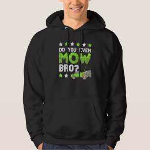 Städar Du Ens Gräsklippare Bror Städpojkar Män Hoodie
