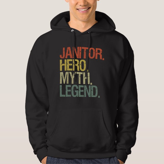 städare hoodie (Framsida)