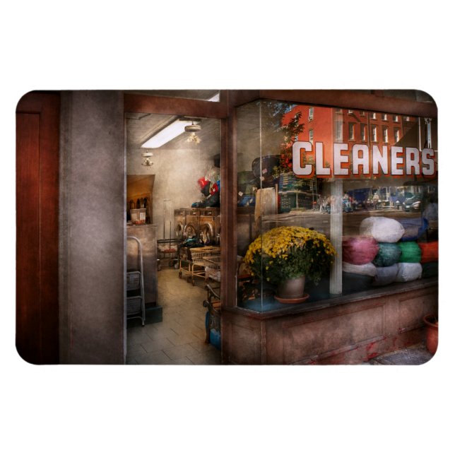 Städare - NY - Chelsea - The cleaners Magnet (Horisontell)