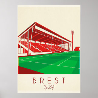 Stade Brestois 29 - Ty-Zef, la fierté bretonne Poster