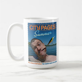 Staden 2006 söker "sommar" utfärdar kaffemugg