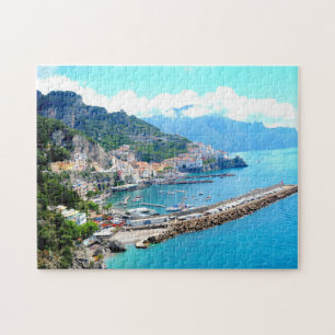 Staden Amalfi, italienska Kusten, Italiens resesek Pussel