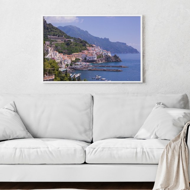 Staden Amalfi Kusten Italien Poster (Skapare uppladdad)