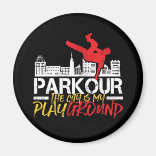 Staden är min lekplats parkour och Freerunning Magnet