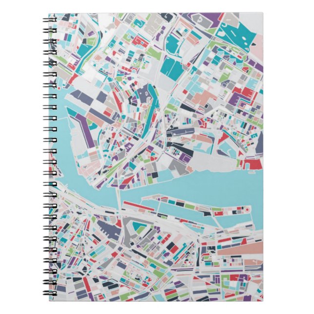 Staden av Amsterdam Anteckningsbok (Framsidan)
