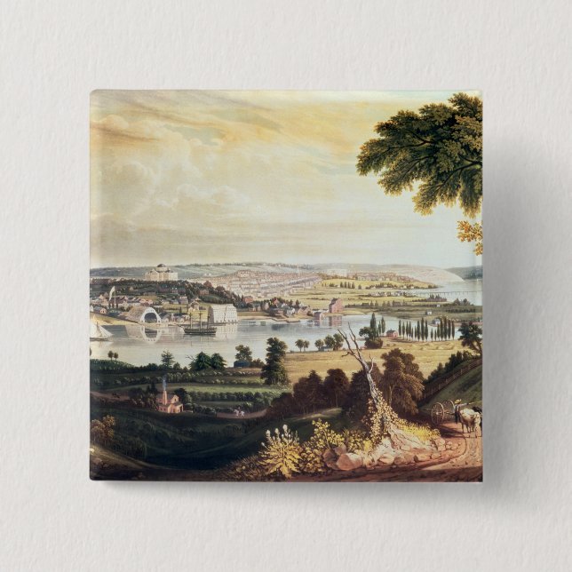 Staden av Washington från det okända marinen Knapp (Framsida)