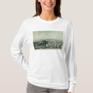Staden beskådar från stadshuset TowerAlameda, CA Tee Shirt