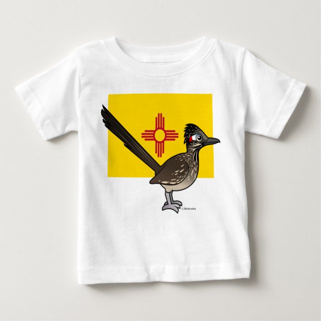 Staden Birdorable of New mexico: Roadrunner Tee (Framsida)