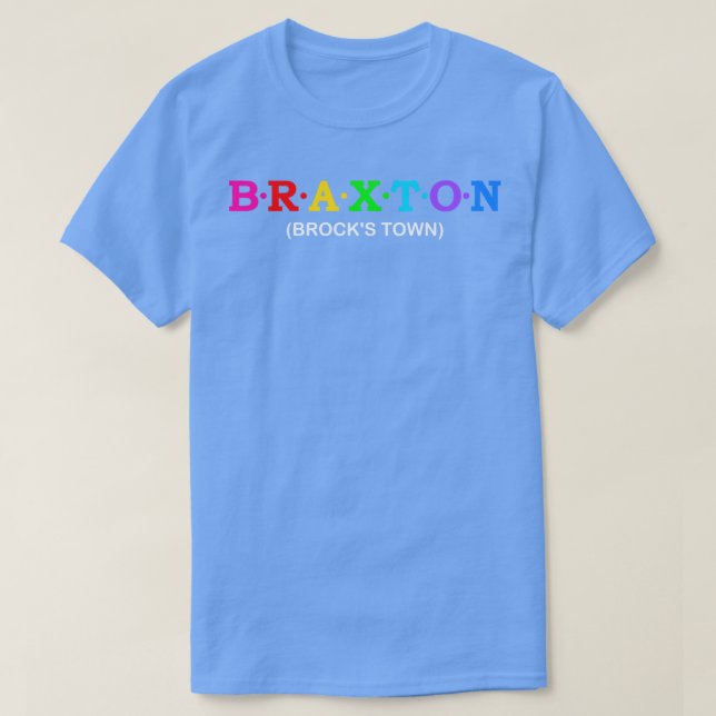 Staden Braxton Brock39s T Shirt (Design framsida)