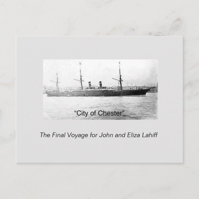 Staden Chester Postcard Vykort (Framsida)