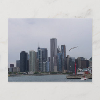 Staden Chicago Vykort
