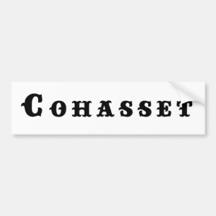 Staden Cohasset Massachusetts Bildekal