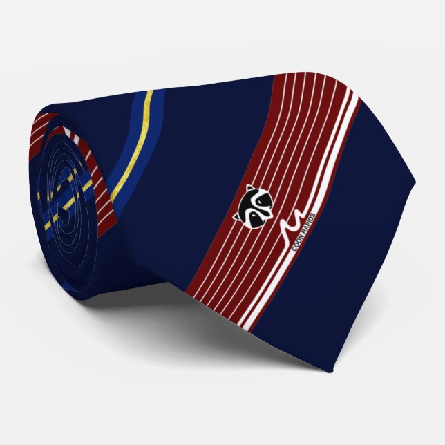 Staden Coon Rapids (Minnesota) flagga Neck Tie Slips (Rullad)