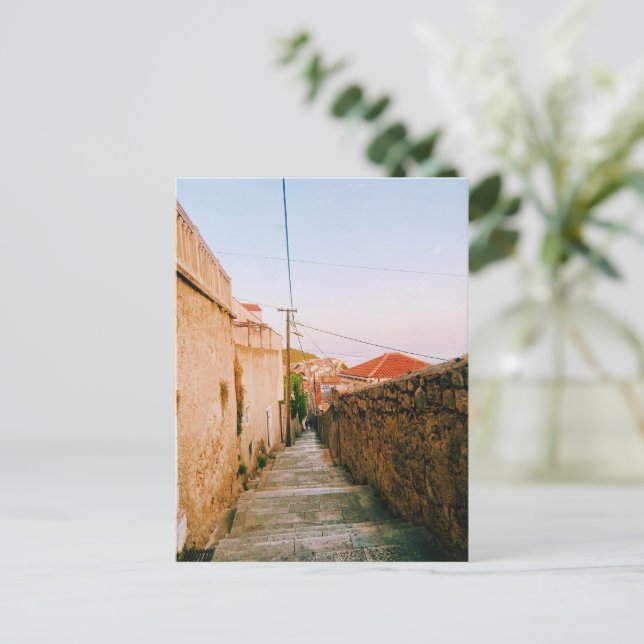 Staden Dubrovnik Vykort (Stående Fram)