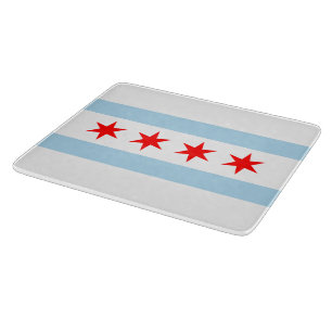 Staden Flagga of Chicago (Illinois)