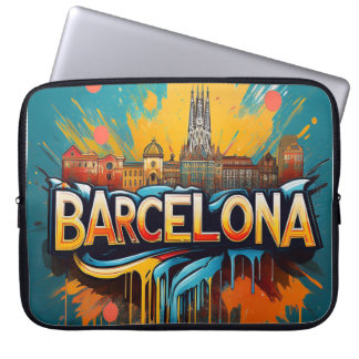 Staden Fotboll och sol Laptop Fodral