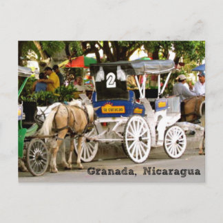 Staden Granada, Nicaragua Postcard Vykort