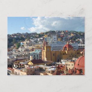 Staden Guanajuato Vykort