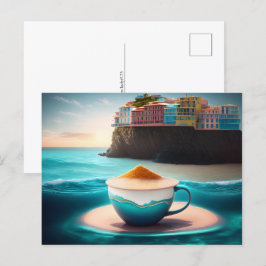 Staden i kopp, Postcross Vykort