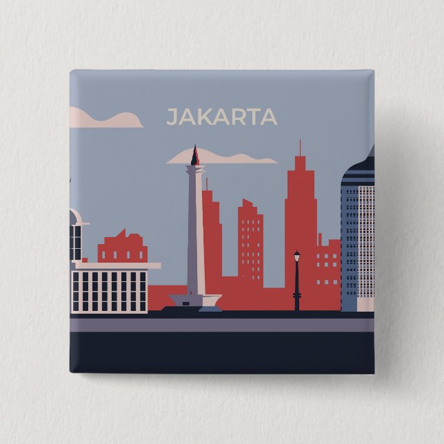 staden Jakarta Knapp (Framsida)