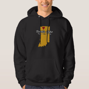 Staden Koontz Sjö Indiana Hoosier Merch Hoodie
