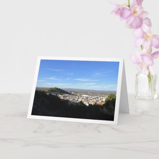 Staden Lliria, Valencia, Spanien Kort (Orkide)