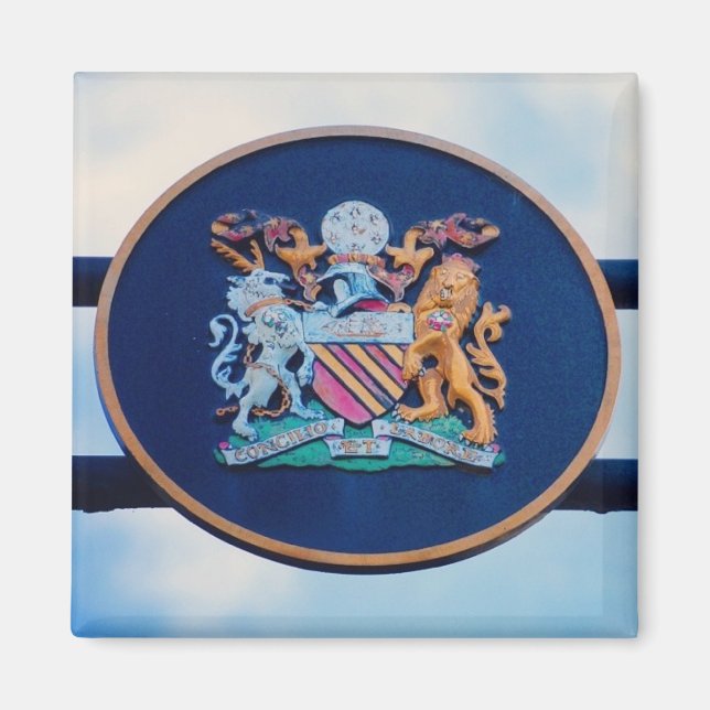 Staden Manchester Magnet (Framsidan)