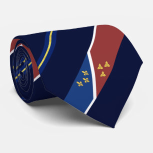 Staden Metairie (Louisiana) flagga Neck Tie Slips