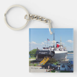 Staden Milwaukee acrylic nyckelring