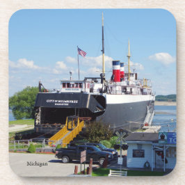 Staden Milwaukee med 6 underlägg av plast