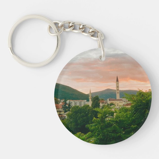Staden Mostar - Bosnien och Hercegovina (Framsidan)