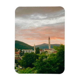 Staden Mostar - Bosnien och Hercegovina Magnet