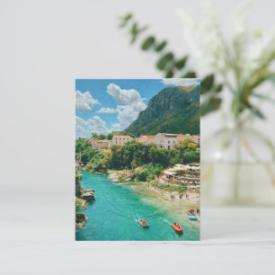 Staden Mostar - Bosnien och Hercegovina OSA Kort