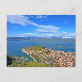 Staden Nafplion Greece Vykort