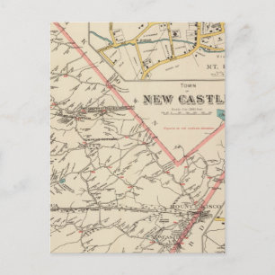 Staden New Castle Vykort