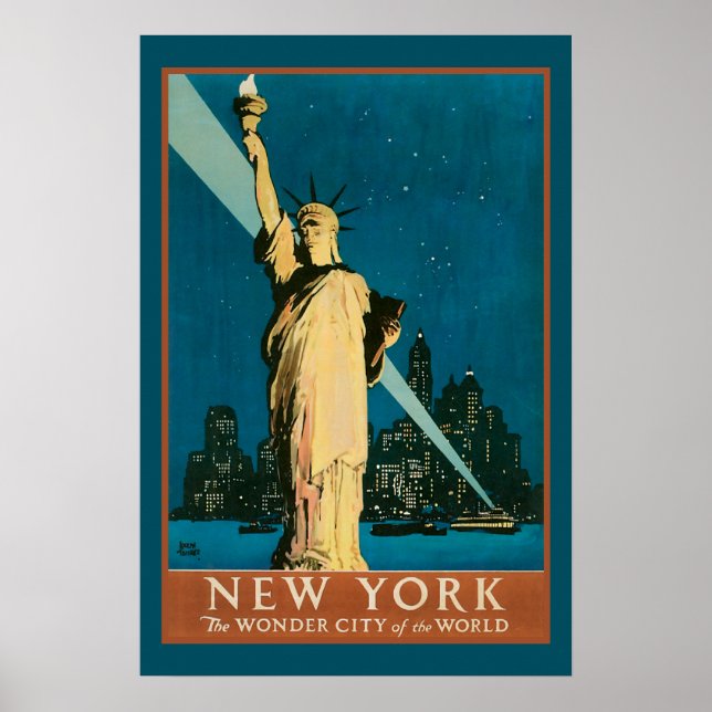  staden New York Poster (Framsidan)