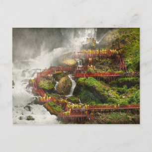 Staden - Niagara Falls NY - vindens turistrets gro Vykort