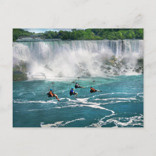 Staden - Niagara NY - Flyg över Niagara Vykort