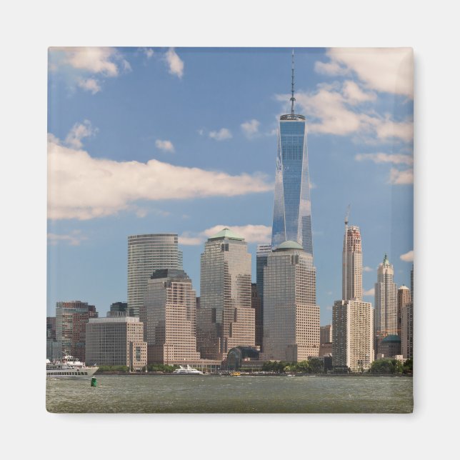 Staden - NY - färgen i en stad Magnet (Framsidan)