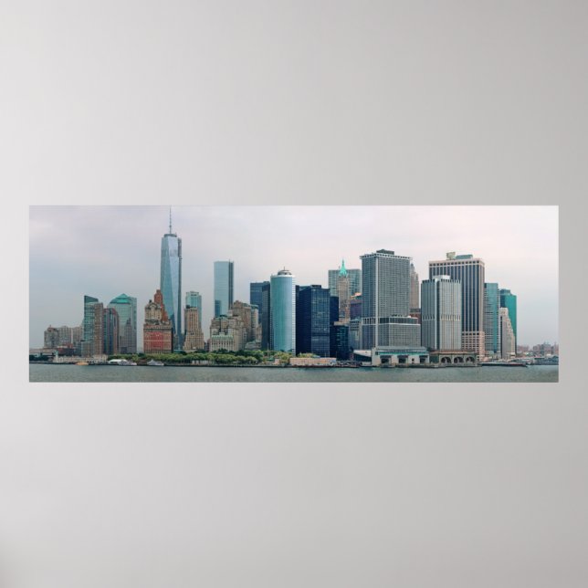Staden - NY - Finansieringsdistriktet Poster (Framsidan)