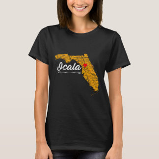 Staden Ocala - Florida Semester Souvenirvaror - T Shirt