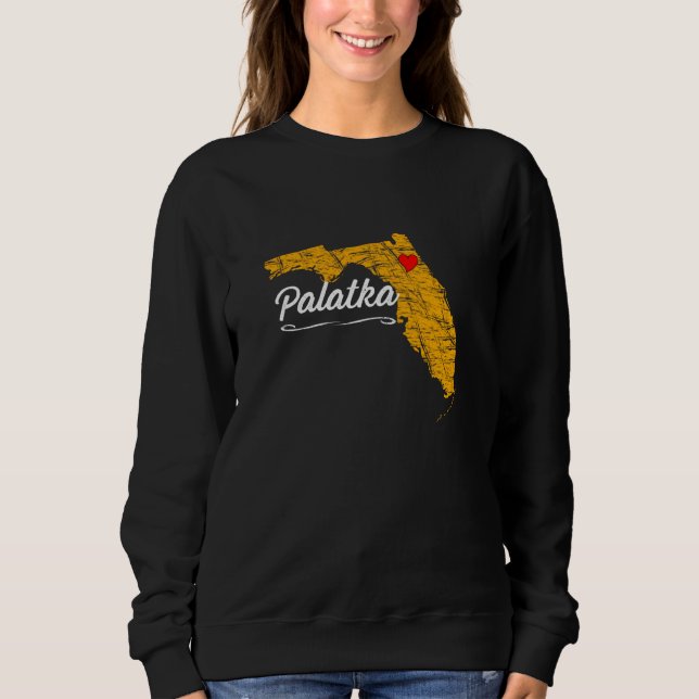 Staden Palatka Florida Fl Merch Souvenir Graphic T Shirt (Framsida)